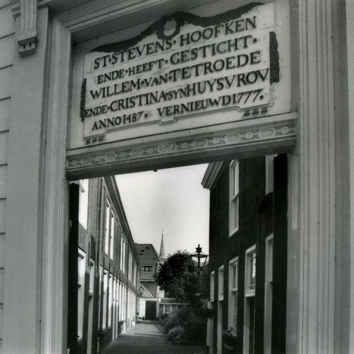 De uitkomst van een testament. Foto Wim Dijkman, collectie HVOL